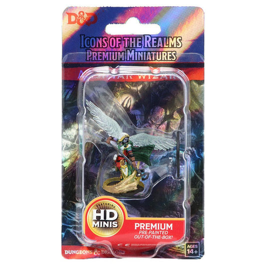 Image of Female Aasimar Wizard Icons of the Realms Premium Painted Fantasy Miniature