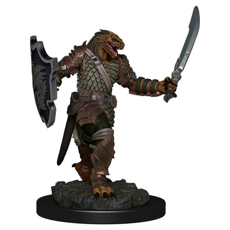 Image of D&D Female Dragonborn Paladin Premium Painted Fantasy Miniature WZK93006 Wizkids