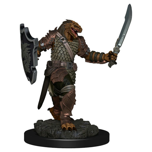 Image of D&D Female Dragonborn Paladin Premium Painted Fantasy Miniature WZK93006 Wizkids