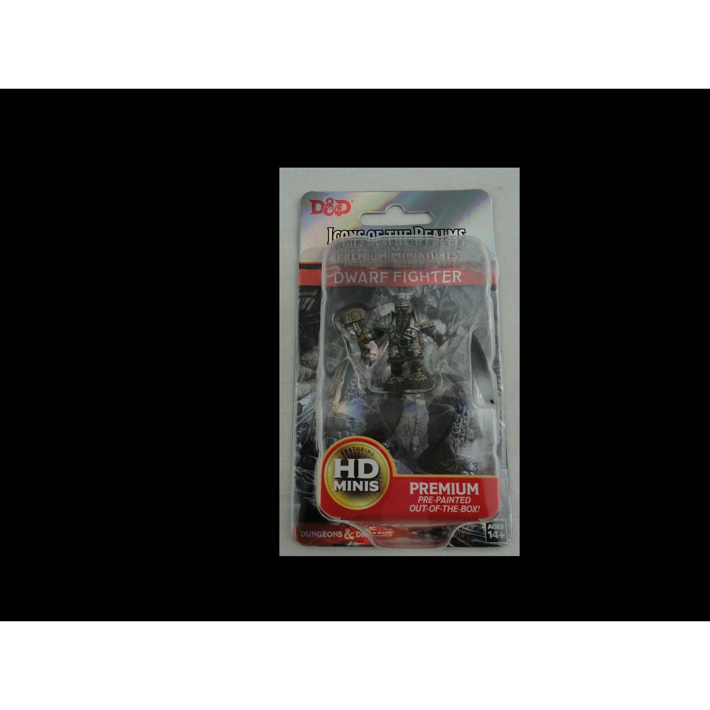 Image of D&D MAle Dwarf Fighter Premium Painted Fantasy Miniature WZK93010 Wizkids