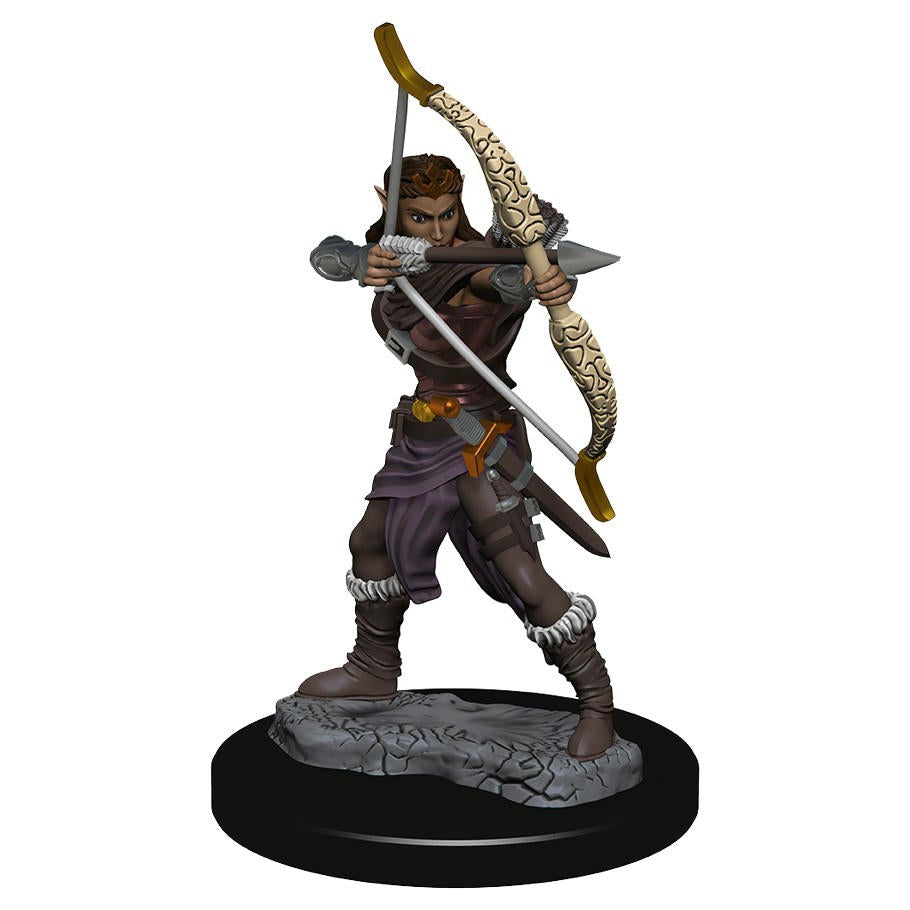Image of D&D Female Elf Ranger Premium Painted Fantasy Miniature WZK93011 Wizkids