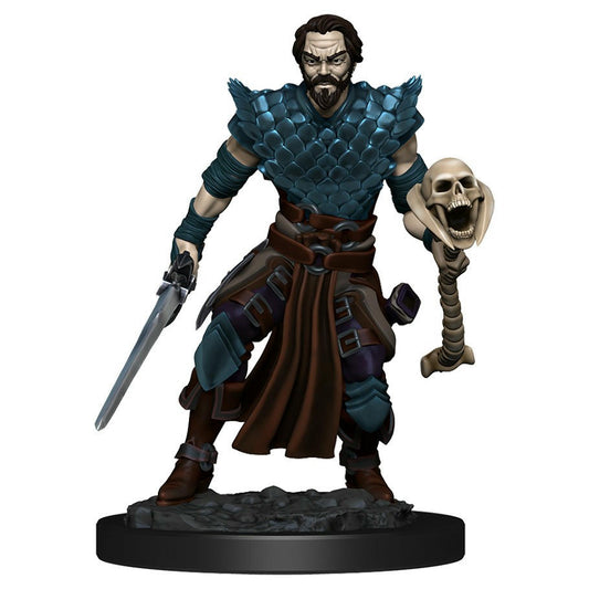 Image of Human Male Warlock Icons of the Realms Premium Painted Fantasy Miniature 93024