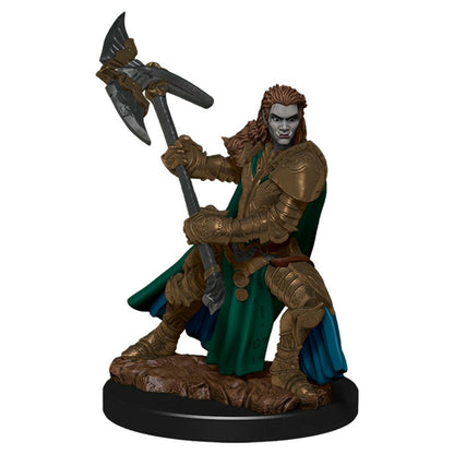 Image of Female Hlad-Orc Fighter Icons of the Realms Premium Painted Miniature 93026