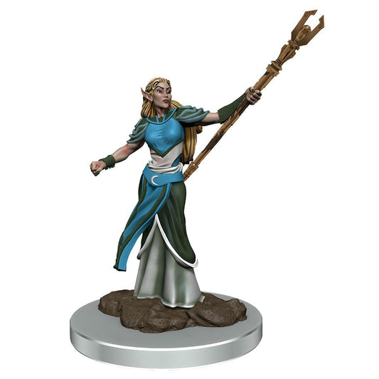 Image of Female Elf Sorcerer Icons of the Realms Premium Painted Fantasy Miniature 93053