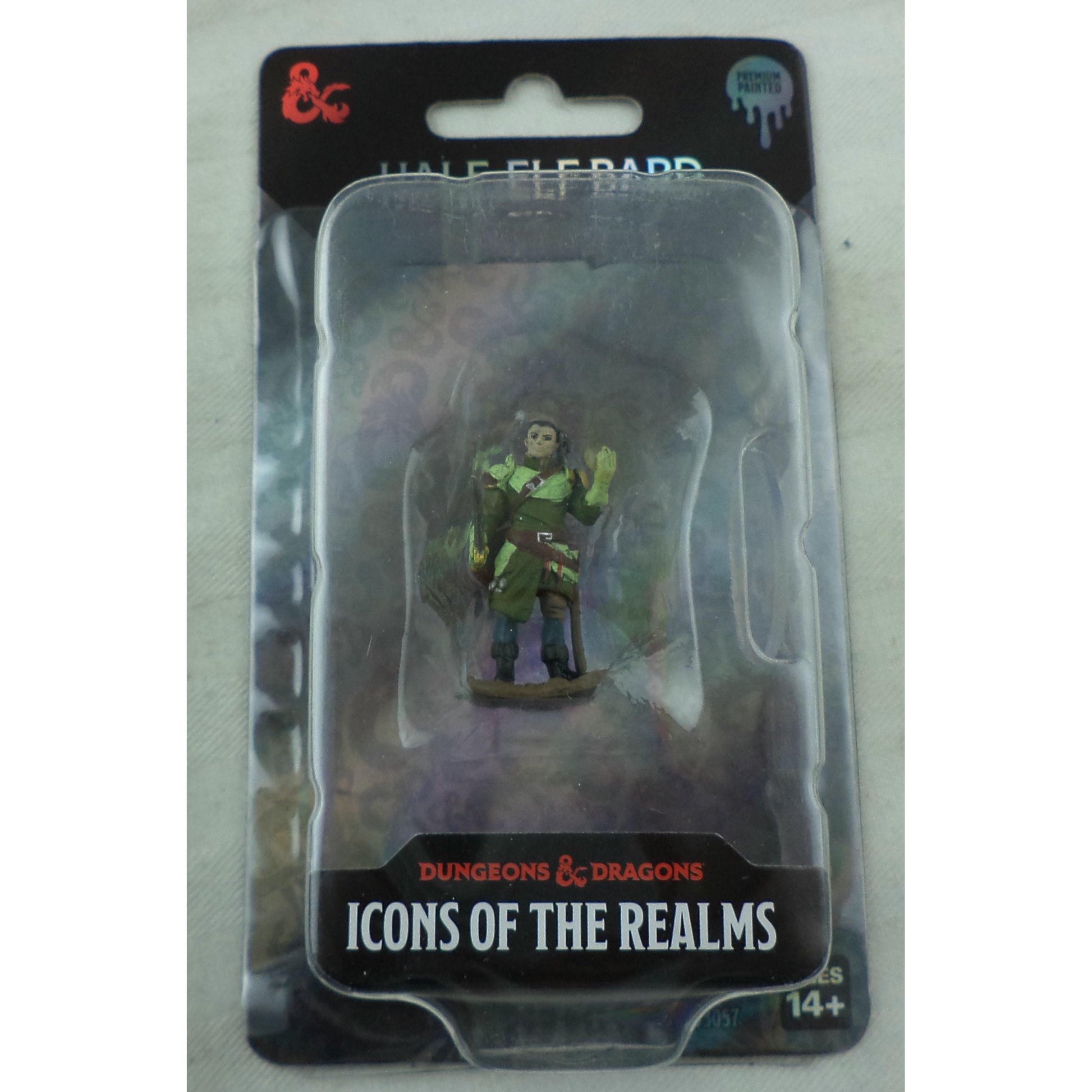 Image of Male Half-Elf Bard Icons of the Realms Premium Painted Fantasy Miniature 