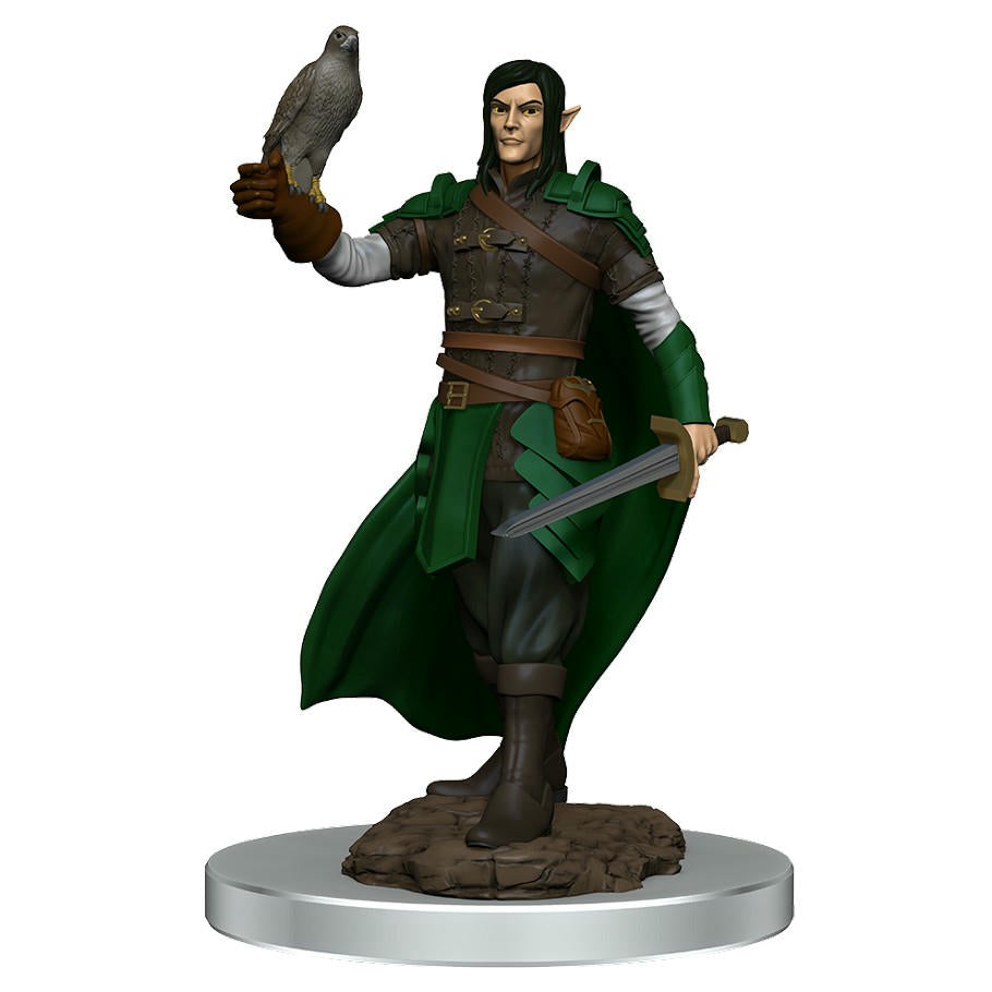 Image of Male Elf Ranger Icons of the Realms Premium Painted Fantasy Miniature WZK93061