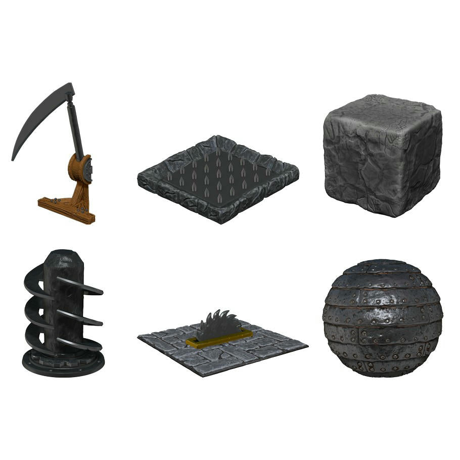 Image of Warlock Tiles Painted Fantasy Scenery Dungeon Dressings Hidden Hazards (Traps)