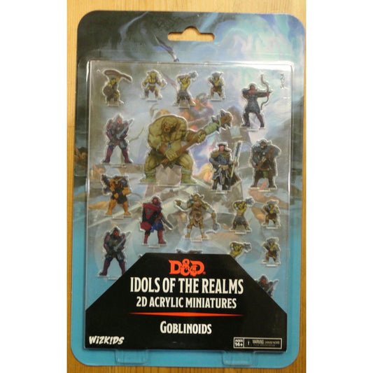 Image of Dungeons & Dragons D&D Icons of the Realms Goblinoids 2D Miniatures Set 
