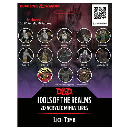 Image of Dungeons & Dragons D&D Icons of the Realms Beholder Hive 2D Miniatures Set 