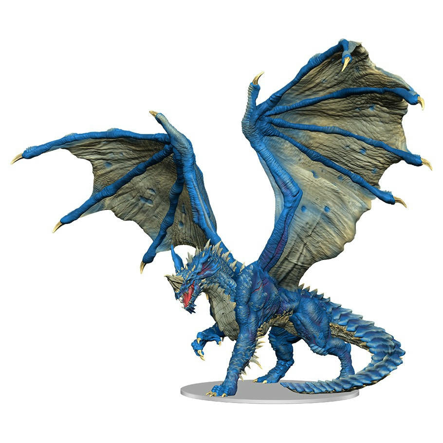 Image of Dungeons & Dragons Adult Blue Dragon Premium Painted Miniature 96033