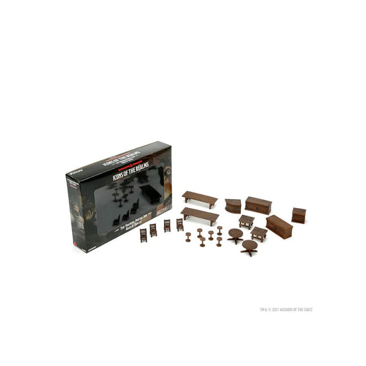 Image of Dungeons & Dragons Yawning Portal Inn Bars & Tables PAINTED Fantasy Miniatures
