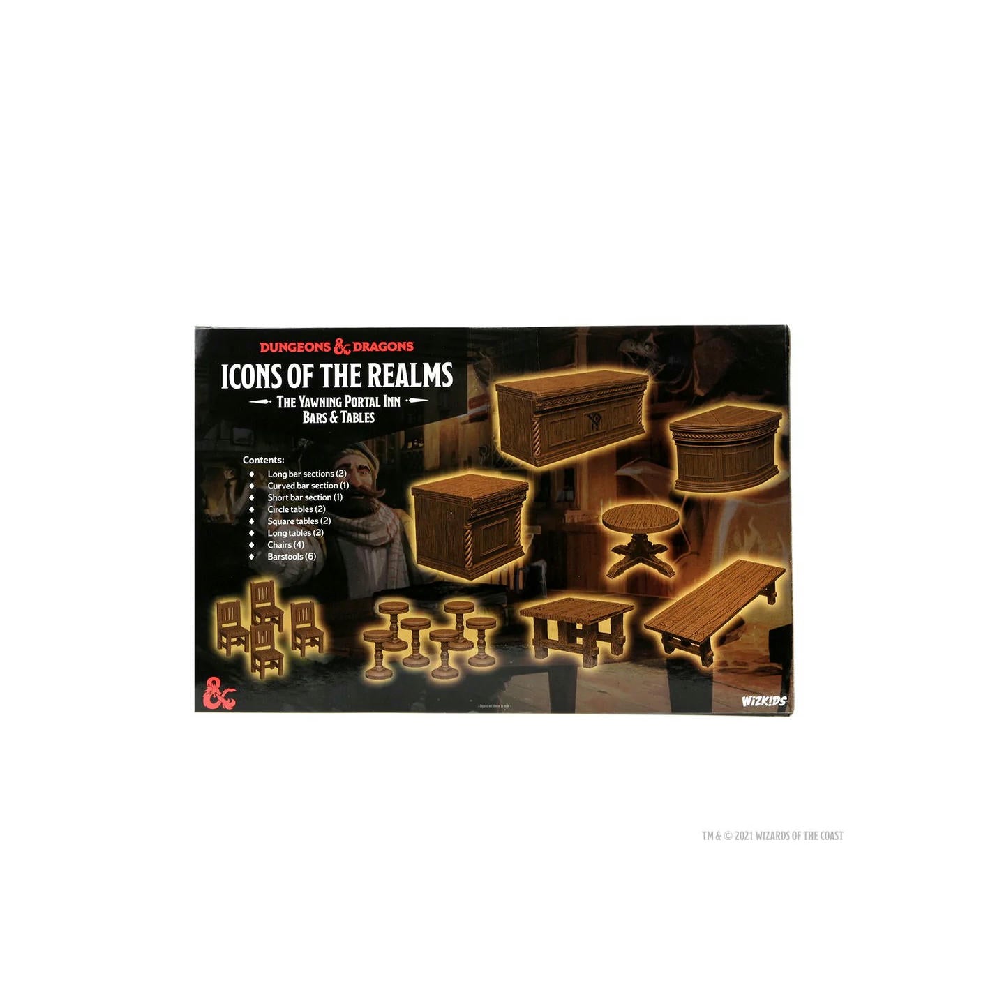 Image of Dungeons & Dragons Yawning Portal Inn Bars & Tables PAINTED Fantasy Miniatures