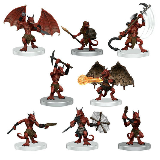 Image of Dungeons & Dragons D&D Kobold Warband Painted Miniatures WZK96059