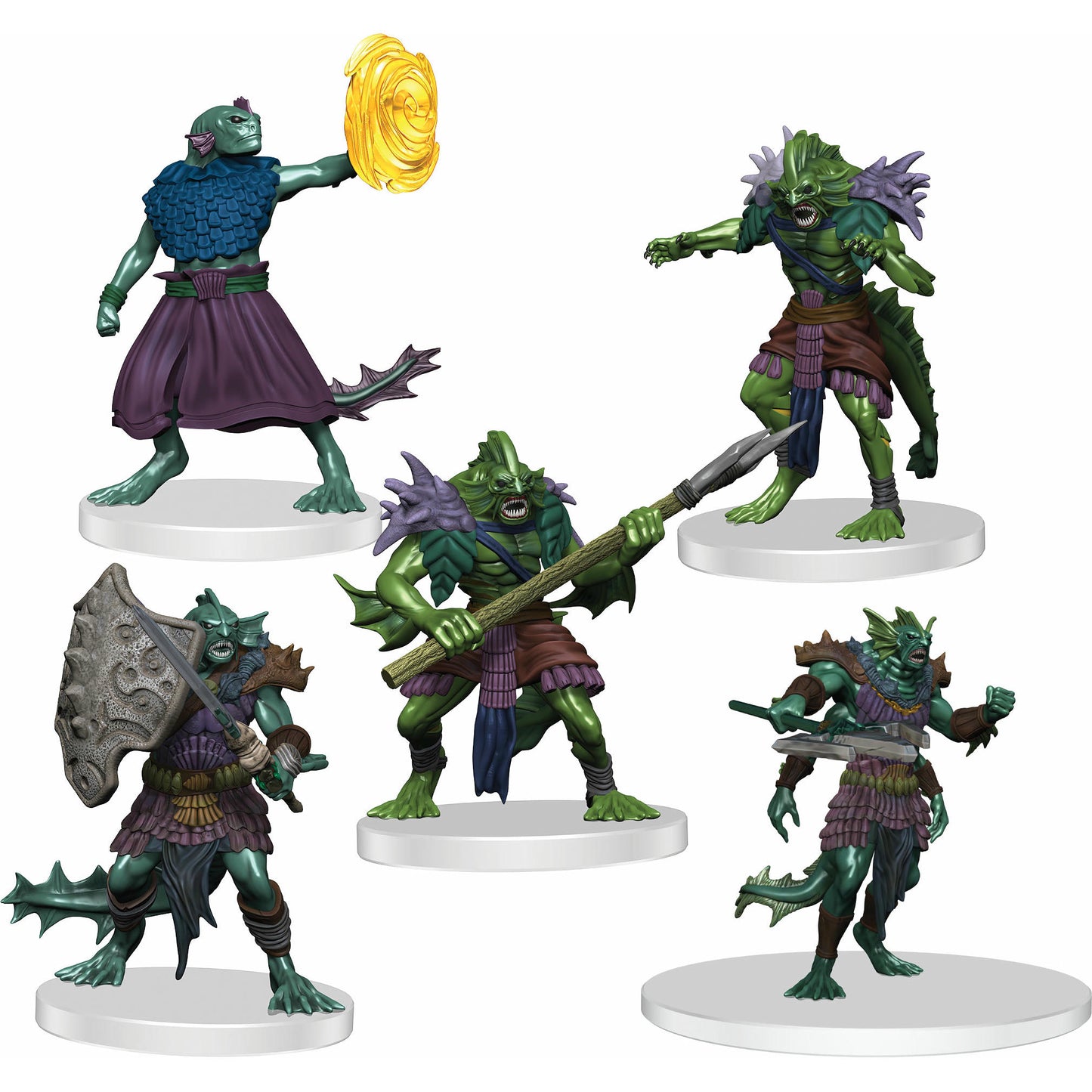 Image of Dungeons &amp; Dragons: Icons of the Realms Sahuagin Warband