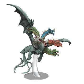 Dungeons & Dragons Gargantuan Dracohydra PAINTED Fantasy Miniature WZK96132