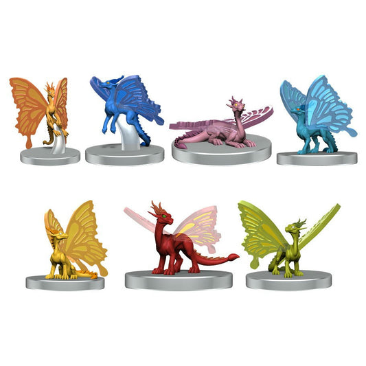 Image of Dungeons & Dragon D&D Pride of Dragon Faeries Miniatures Set WZK96143