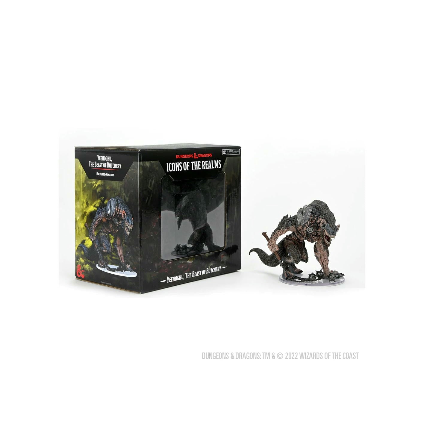 Image of Dungeons & Dragons D&D Yeenoghu, The Beast of Butchery PAINTED Fantasy Miniature