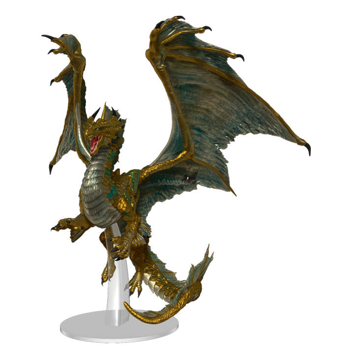 Dungeons & Dragon D&D Fantasy Miniatures Adult Bronze Dragon WZK96145