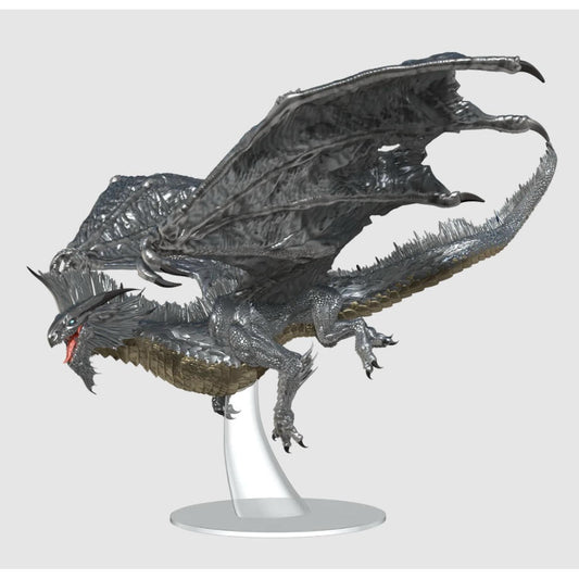 Image of Dungeons &amp; Dragons: Icons of the Realms Adult Silver Dragon