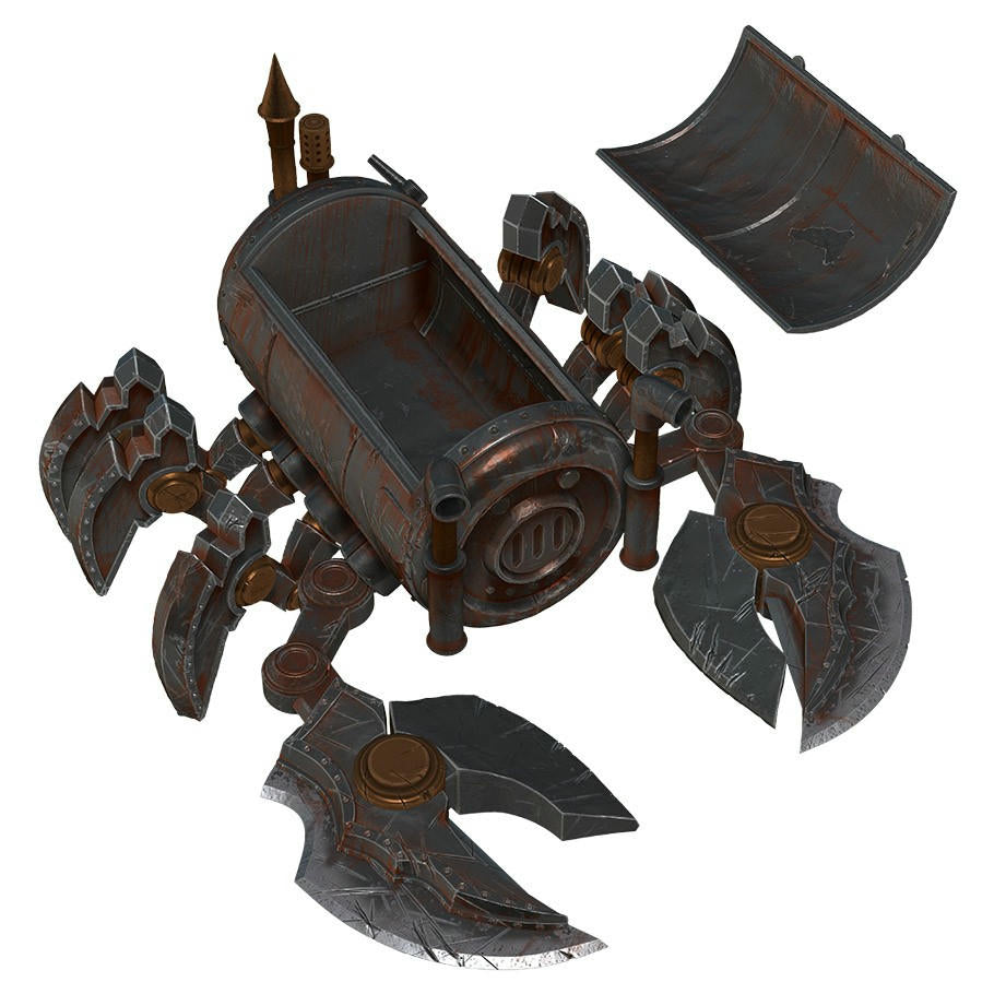 Image of Dungeons & Dragons D&D Icons of the Realms Apparatus of Kwalish Painted Mini