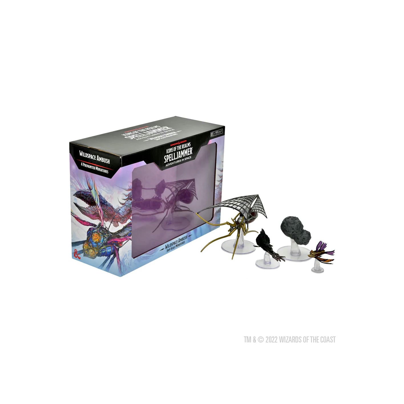 Image of Dungeons & Dragon Spelljammer Wildspace Ambush Ship Scale Miniatures