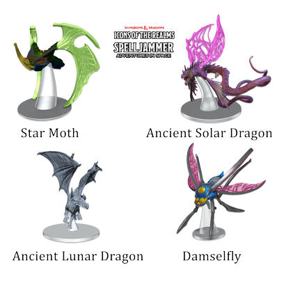 Dungeons & Dragon Spelljammer Astral Elf Patrol Ship Scale Miniatures 96179