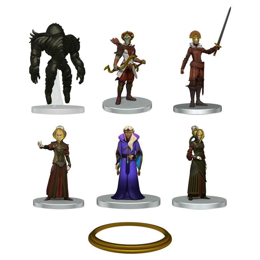 Image of Dungeons & Dragon Spelljammer Showdown Setting The Temple of Light Ministures