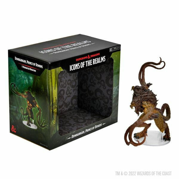 Image of Dungeons & Dragons D&D Demogorgon, Prince of Demons Painted Miniature WZK96193