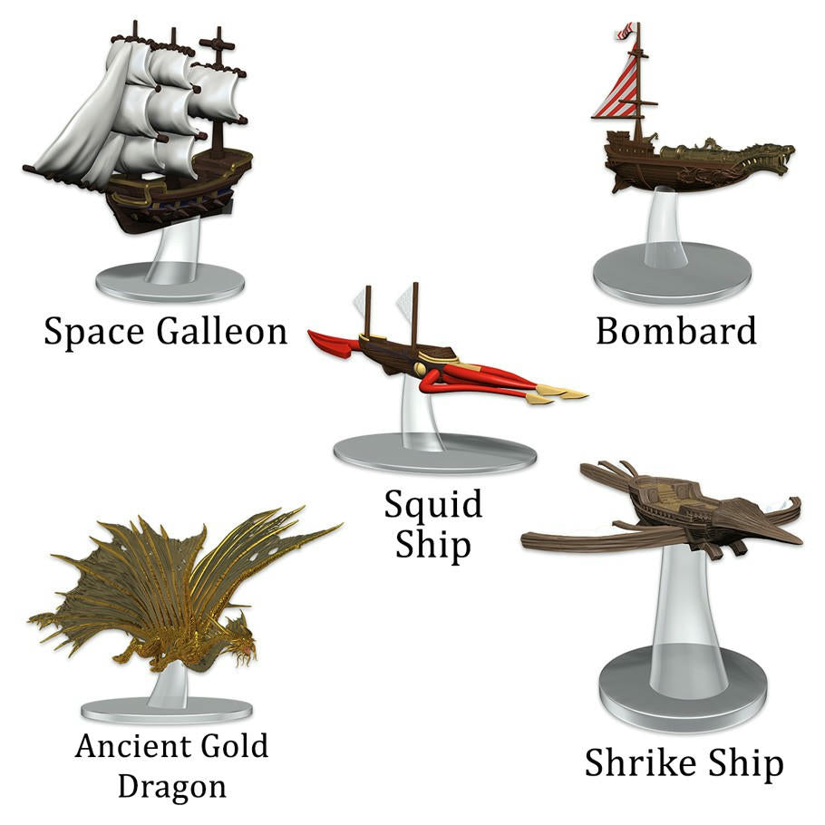 Image of Dungeons & Dragon Spelljammer Welcome to Wildspace Ship Scale Miniatures 96212