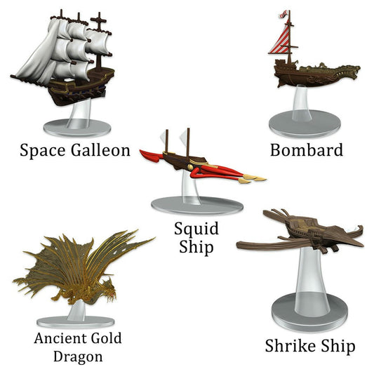 Image of Dungeons & Dragon Spelljammer Welcome to Wildspace Ship Scale Miniatures 96212