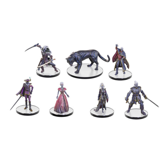 Dungeons & Dragon D&D Fantasy Miniatures PAINTED Family & Foes WZK96214