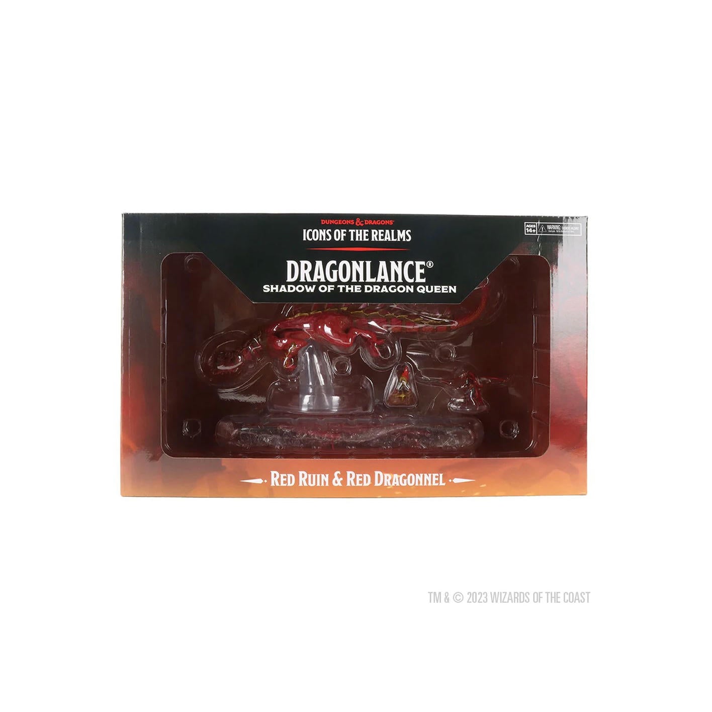 Image of D & D Icons of the Realms Red Ruin & Red Dragonnel Painted Miniatures WZK96227
