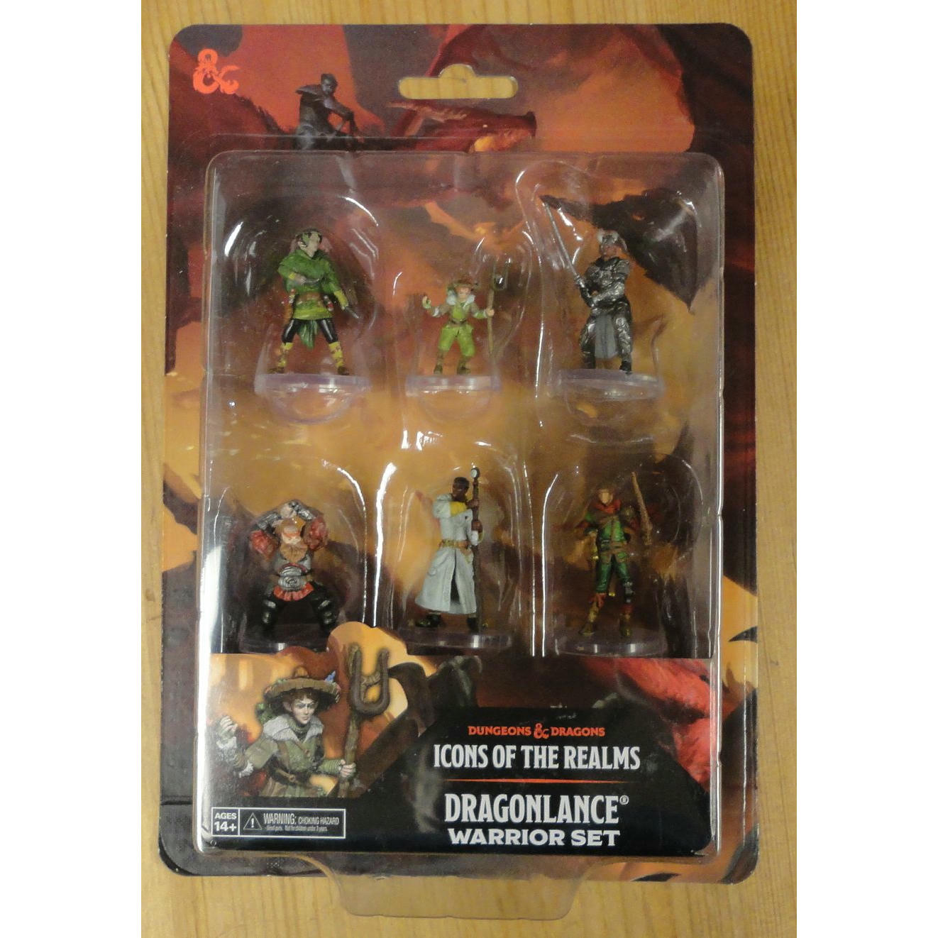 Image of D & D Icons of the Realms Dragonlance Warriors Painted Miniatures (6pcs) 96233