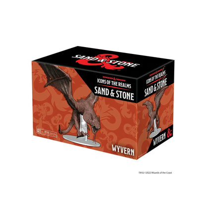 Image of D&D Icons of the Realms Sand & Stone Wyvern Painted Miniature WZK96236