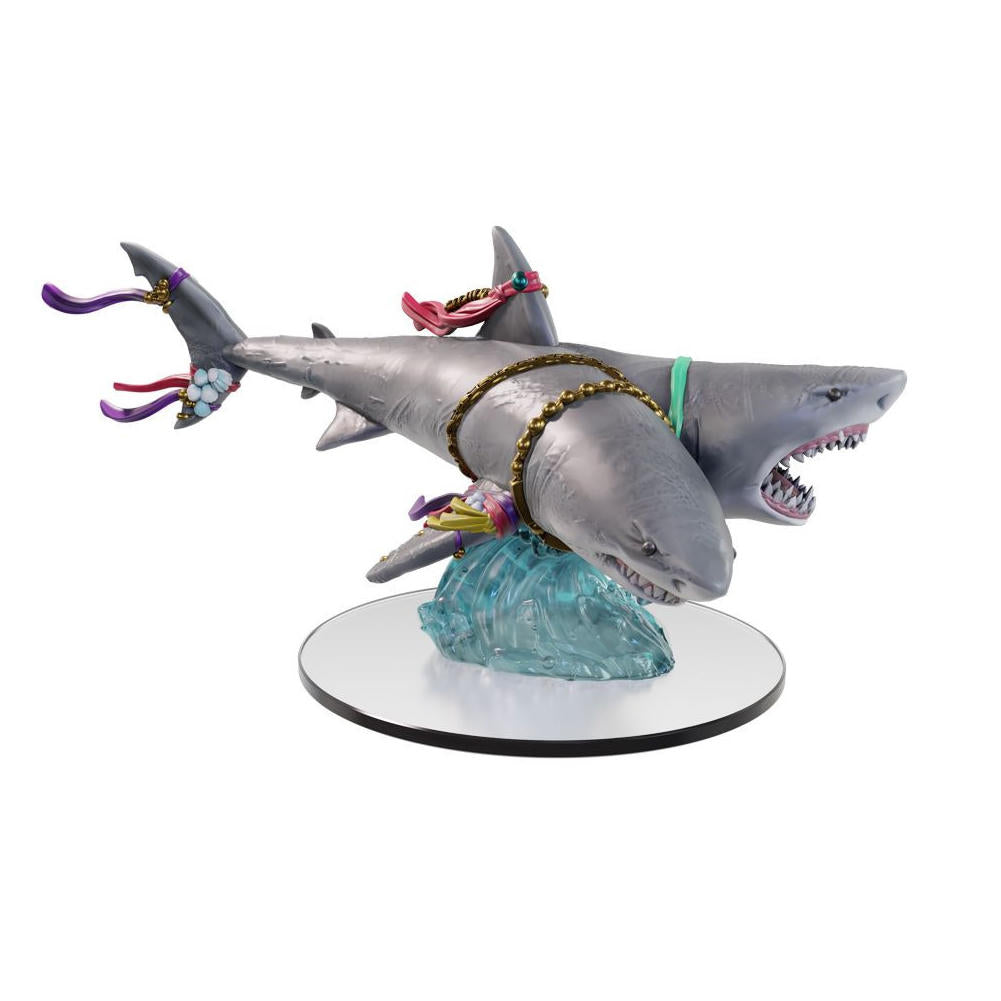 Dungeons & Dragon D&D Fantasy Miniatures PAINTED Maw of Sekolah Shark WZK96259
