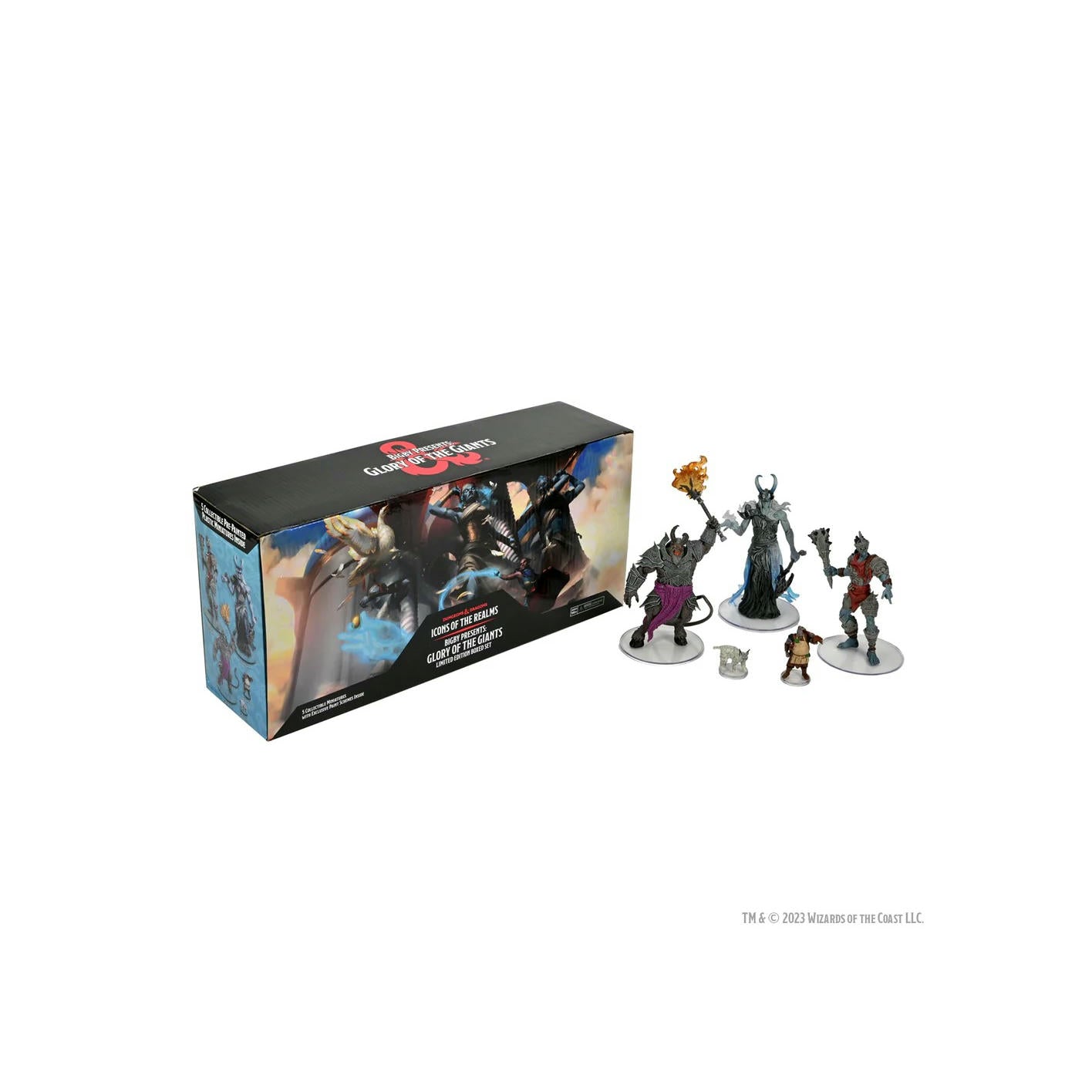 Image of D&D Icons of the Realms Bigby Presents Glory of the Giants Limited ED Box Set