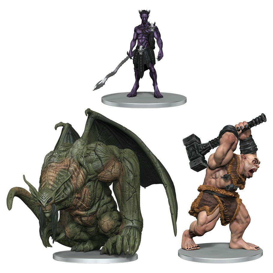 Image of D & D Icons of the Realms Demon Lords: Graz'zt/Fraz-Urb'luu Painted Miniatures