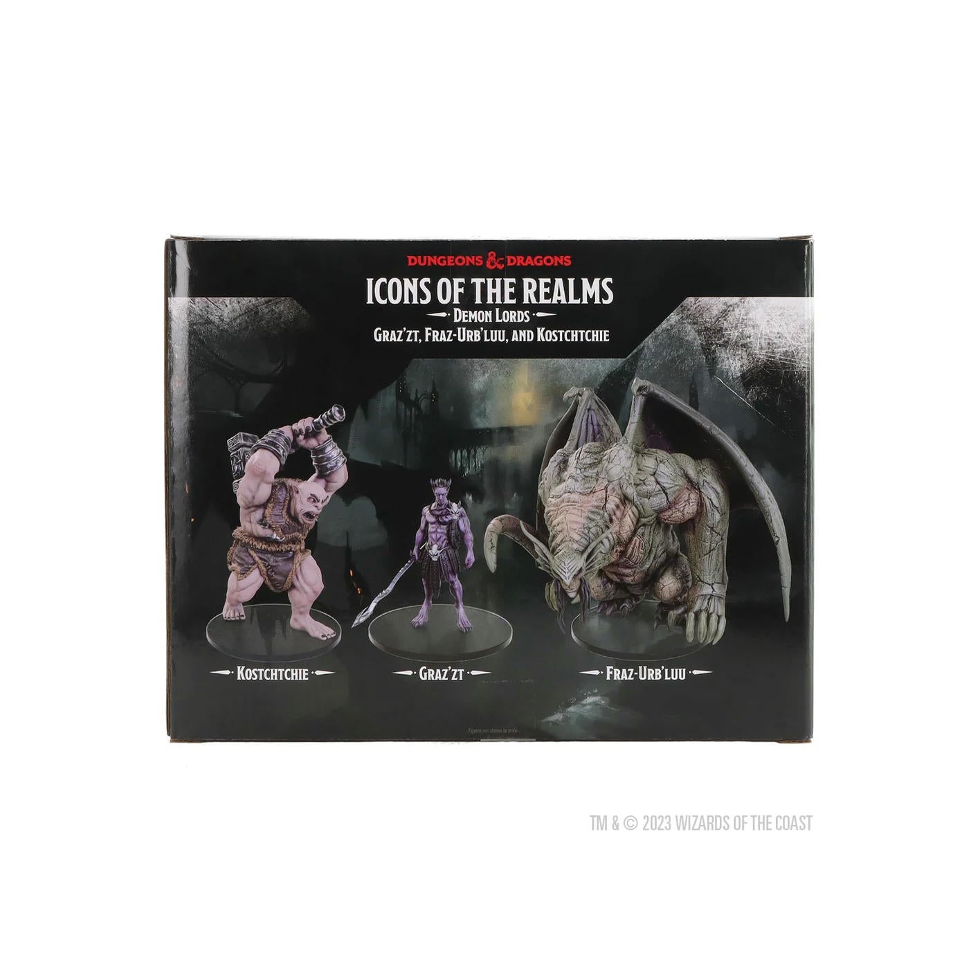 Image of D & D Icons of the Realms Demon Lords: Graz'zt/Fraz-Urb'luu Painted Miniatures