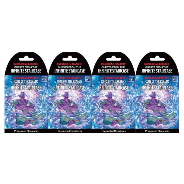 Image of Dungeons &amp; Dragons: Icons of the Realms Set 33 - Quests from the Infinite Staircase Booster Brick (8)