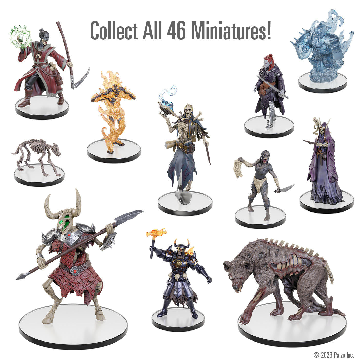 Image of Pathfinder Battles: Set 25 Armies of the Dead Booster Brick (8)