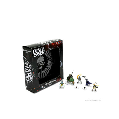 Image of Death Saves: War of Dragons Box 1 Painted Fantasy Miniatures Set WZK99025