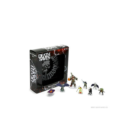 Image of Death Saves: War of Dragons Box 2 Painted Fantasy Miniatures Set WZK99026