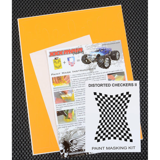 Image of Distorted Checkers II Paint Mask