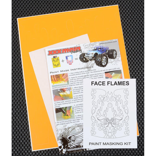 Image of Face Flames Paint Mask