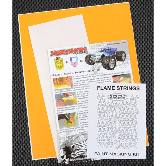 Image of Flame Strings Paint Mask