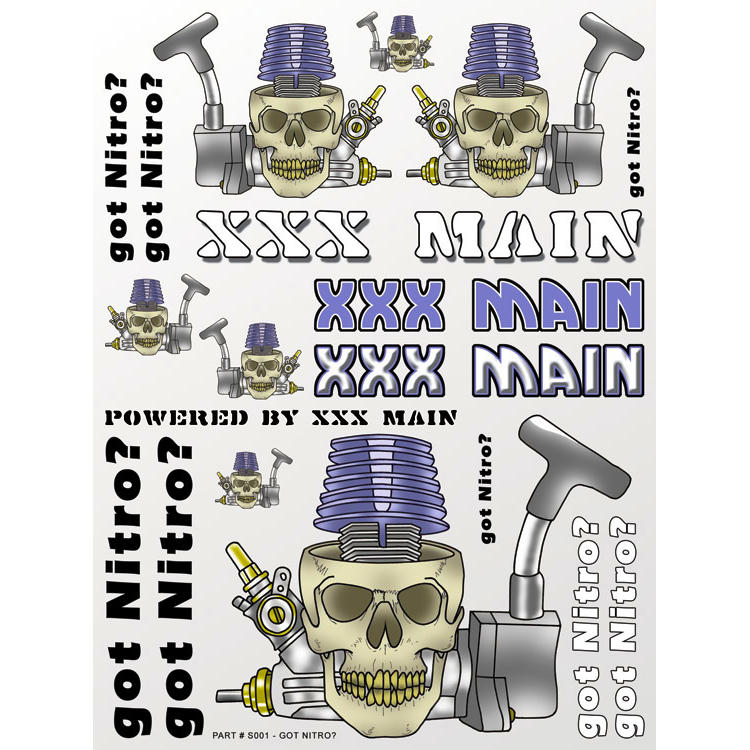 Image of Got Nitro? Sticker Sheet