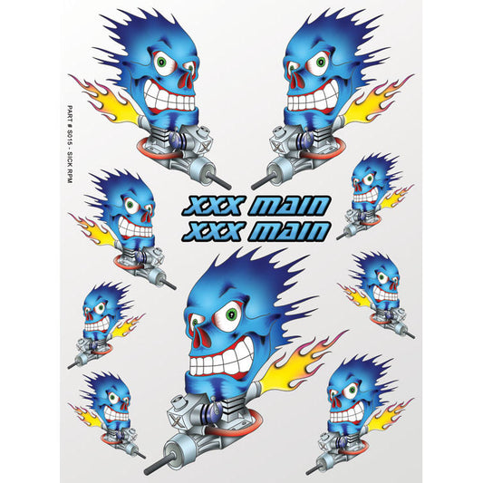 Image of Sick RPM Sticker Sheet