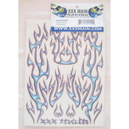 Image of Wicked Flames Decal Sheet by XXX Main