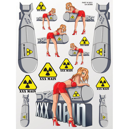 Image of Da Bomb Sticker Sheet