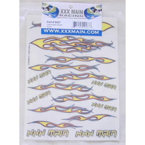 Image of Flammable Sticker Sheet